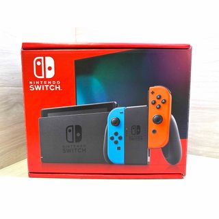 Nintendo Switch 本体 新型 モンハンライズ(ダウンロード付き) - 家庭