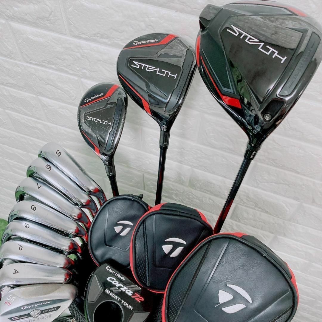 TaylorMade - ゴルフクラブセット メンズ テーラーメイド ステルス 12