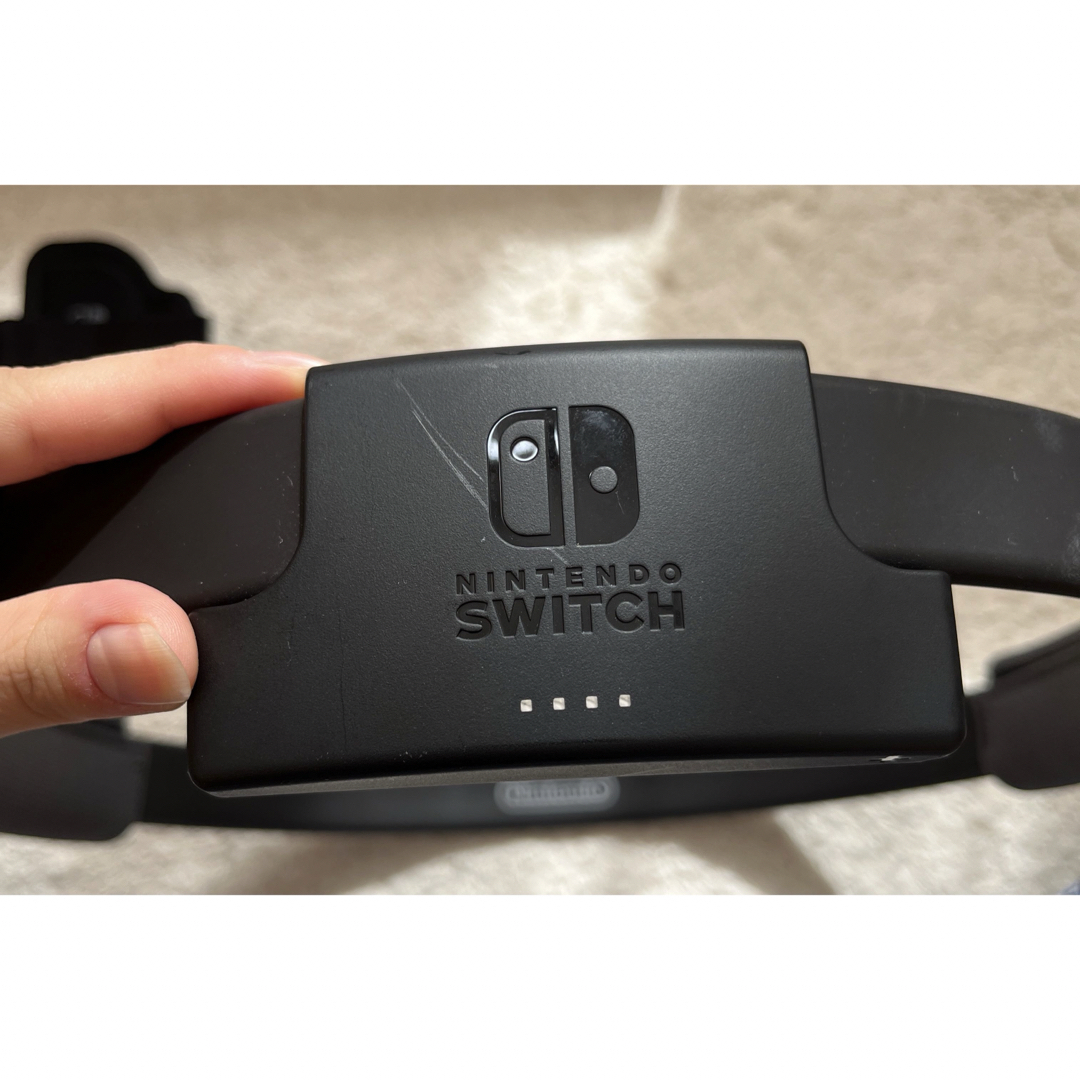 Nintendo Switch - N.SWITCH/マリオレッド×ブルー セット+リング
