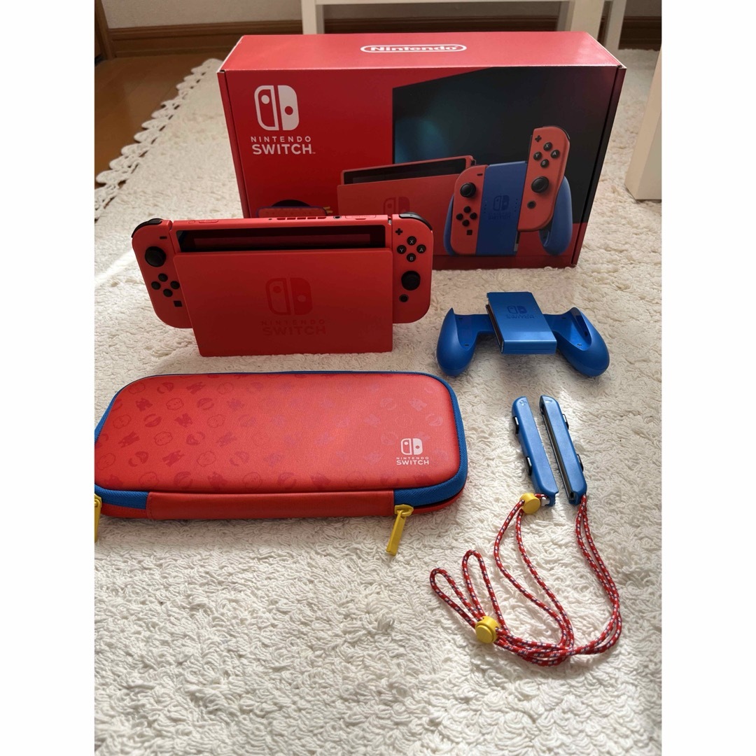 新品 任天堂 スイッチ 本体 リング フィット アドベンチャー　レッド　ブルー