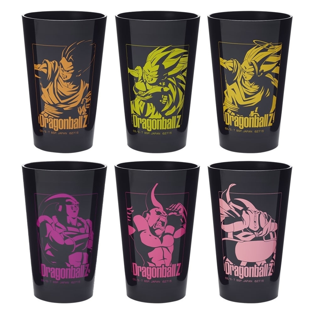 ドラゴンボール(ドラゴンボール)の組合せ可能3点セット【未使用】G賞タンブラー全6種 激突!!宇宙を賭けた闘い インテリア/住まい/日用品のキッチン/食器(タンブラー)の商品写真