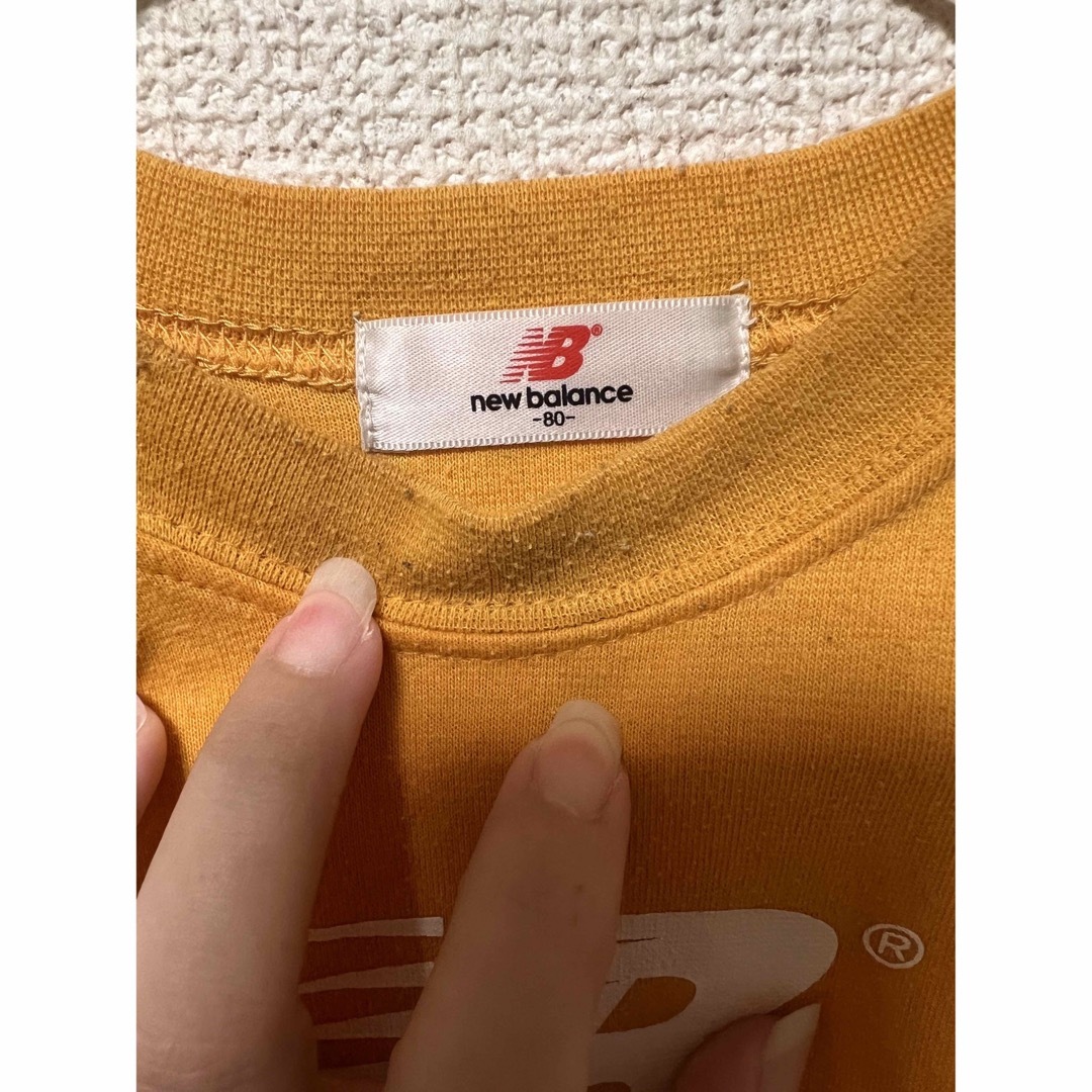 New Balance(ニューバランス)のnewbalance ロンパース　80センチ キッズ/ベビー/マタニティのベビー服(~85cm)(ロンパース)の商品写真