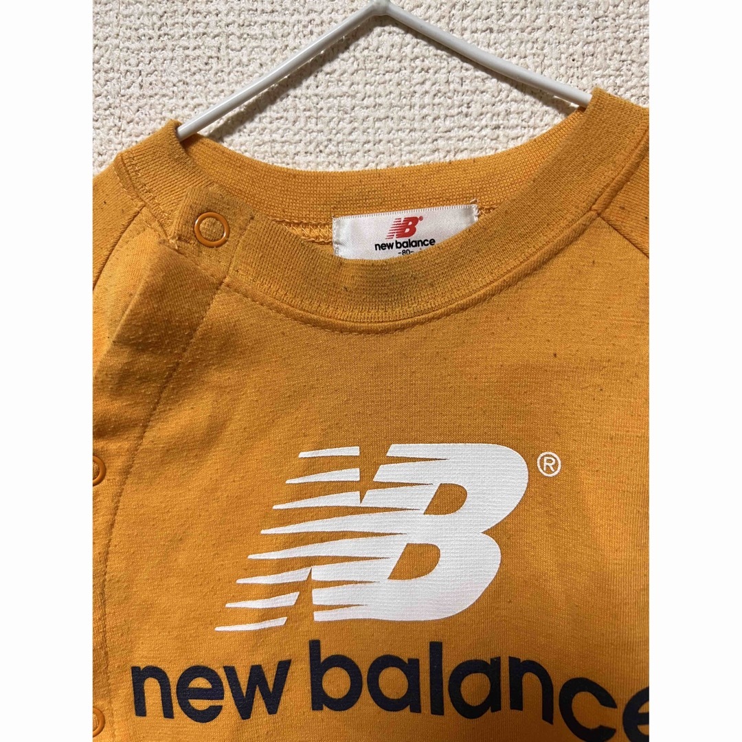 New Balance(ニューバランス)のnewbalance ロンパース　80センチ キッズ/ベビー/マタニティのベビー服(~85cm)(ロンパース)の商品写真