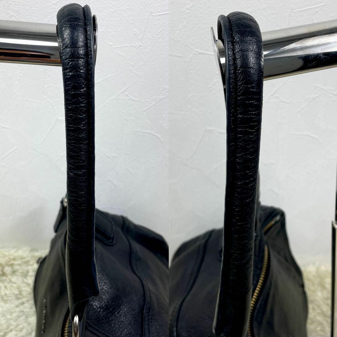 ジバンシー ショルダーバッグ 2way パンドラ ラムレザー 黒 ロゴ