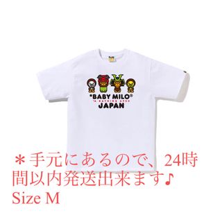 アベイシングエイプ(A BATHING APE)のBABY MILO JAPAN TEE(Tシャツ/カットソー(半袖/袖なし))