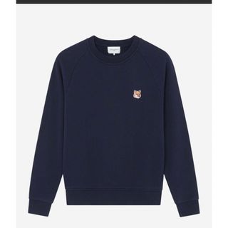 メゾンキツネ(MAISON KITSUNE')のMaison Kitsune SWEATSHIRT FOX HEAD PATCH(トレーナー/スウェット)