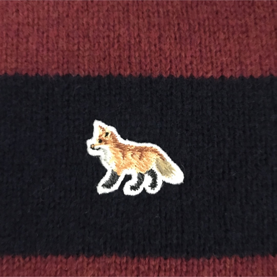 MAISONKITSUNEMaison KITSUNE メゾンキツネ ボーダーニット