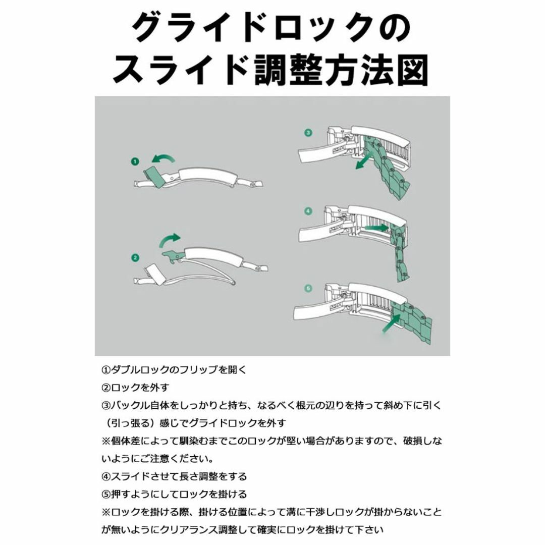 ROLEX(ロレックス)のロレックス専用 互換アリゲーターレザーベルト　バックル付き ホワイト 幅20mm メンズの時計(レザーベルト)の商品写真