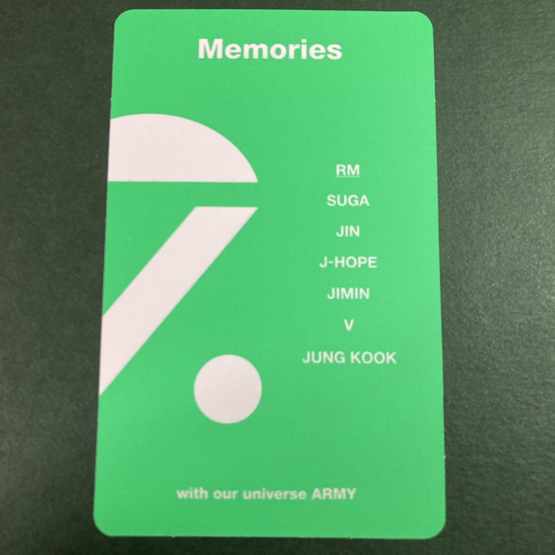 BTS✩Memories 2020✩Blu-ray✩トレカ✩ジン✩RM✩ホソク