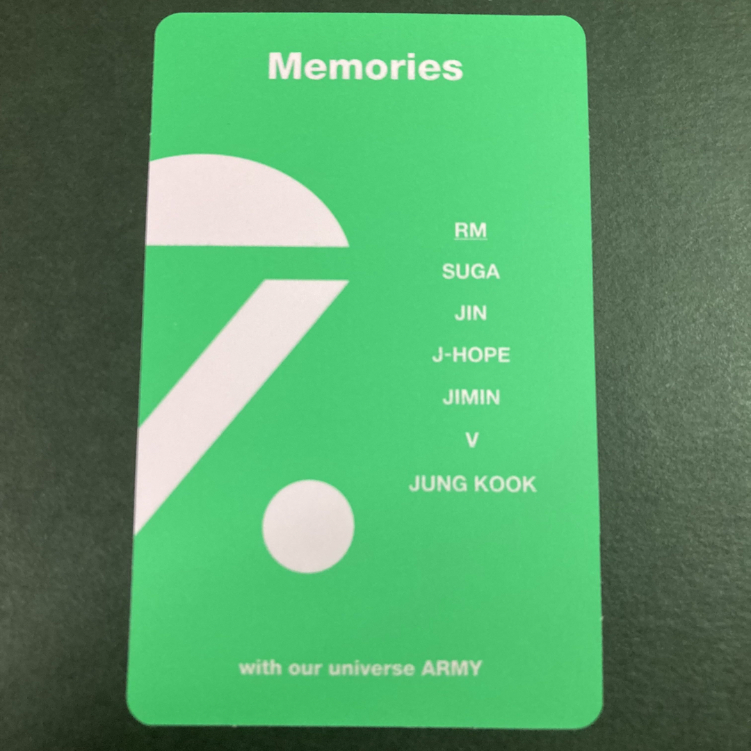 BTS ナムジュン Memories 2020 DVD Blu-ray RM