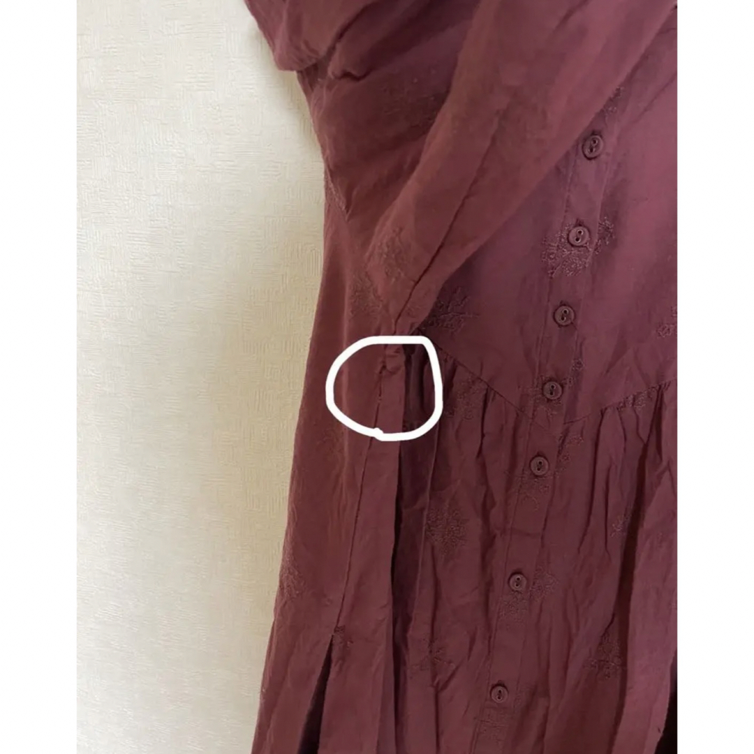 SM2(サマンサモスモス)のサマンサモスモス SM2 フラワー総刺繍ワンピース レディースのワンピース(ロングワンピース/マキシワンピース)の商品写真