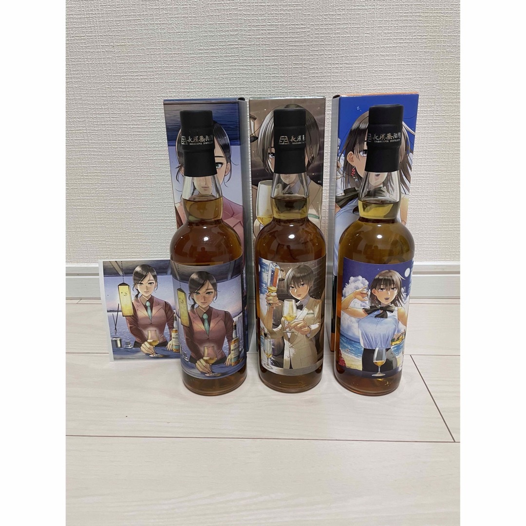 [AMAHAGAN]アマハガン まどろみバーメイド 3本セット 食品/飲料/酒の酒(ウイスキー)の商品写真