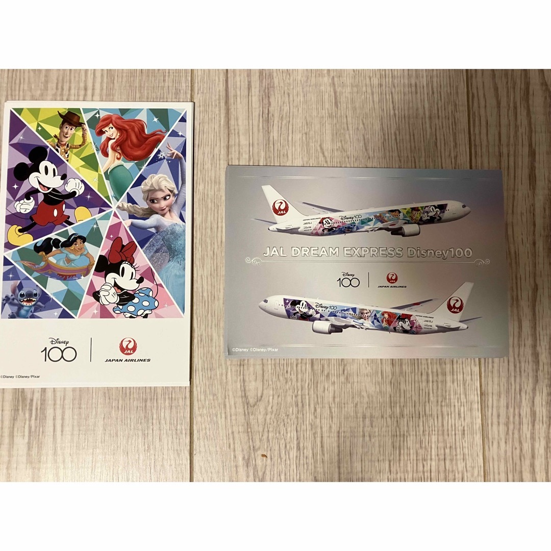 JAL(日本航空)(ジャル(ニホンコウクウ))のJALハガキ10枚　　ディズニー各•5枚 エンタメ/ホビーの声優グッズ(写真/ポストカード)の商品写真