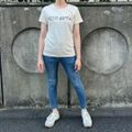 PETIT BATEAU（プチバトー）A06TZ01 スラブジャージプリント半袖Ｔシャツ L