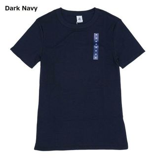 プチバトー(PETIT BATEAU)のPETIT BATEAU プチバトー A03YY クルーネック半袖Ｔシャツ L’ICONIQUE Dark Navy(Tシャツ(半袖/袖なし))