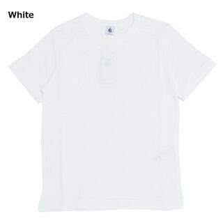 プチバトー(PETIT BATEAU)のPETIT BATEAU（プチバトー）A070F01 リネンクルーネック半袖Ｔシャツ White(Tシャツ(半袖/袖なし))