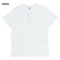 PETIT BATEAU（プチバトー）A070F01 リネンクルーネック半袖Ｔシャツ White S