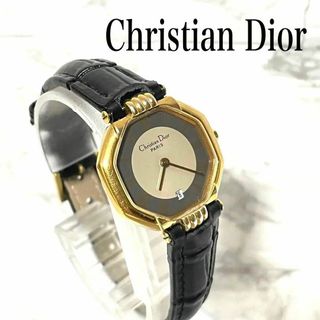 Christian Dior - 稼動品 クリスチャンディオール オクタゴン デイト ...