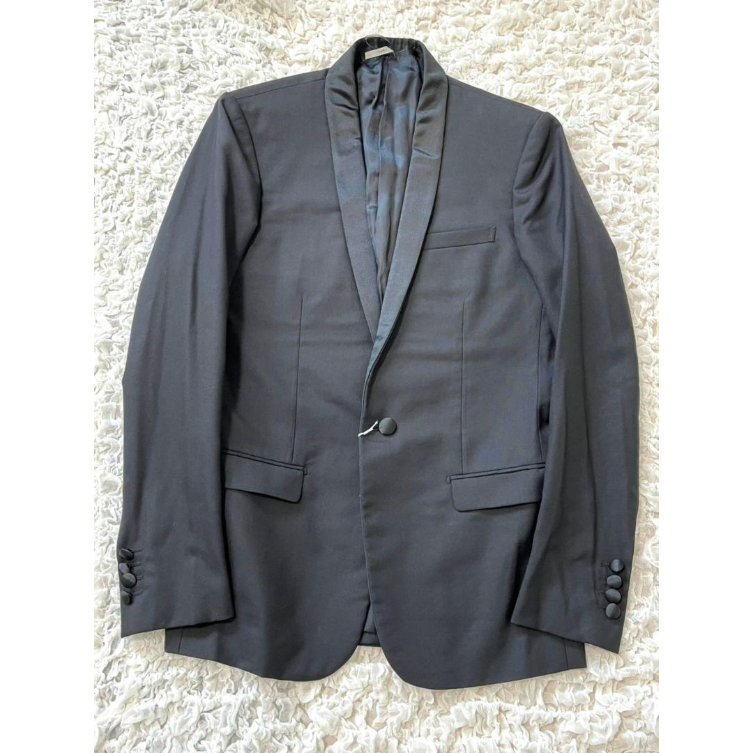 ディオールオムDiorhomme11AWショールカラースモーキンJKT44美品