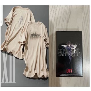 ユニクロ(UNIQLO)のFF12　L　トランプ付きファイナルファンタジー35周年UT　ユニクロTシャツ(Tシャツ/カットソー(半袖/袖なし))