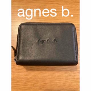 アニエスベー(agnes b.)のアニエスベー agnes b. 折り財布 ミニウォレット ブラック カラー(財布)