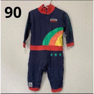 ロンパース　カバーオール　90(その他)