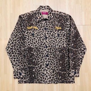 ハイドアンドシーク(HIDE AND SEEK)の即購入可【RARE】HideandSeek leopard shirt 完売品(シャツ)