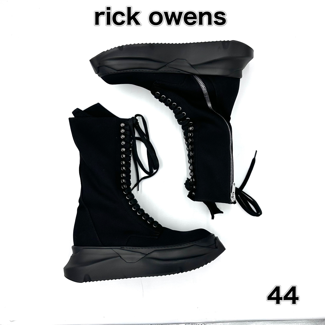 44 RICK OWENS リックオウエンス ABSTRACT ハイカット | フリマアプリ ラクマ