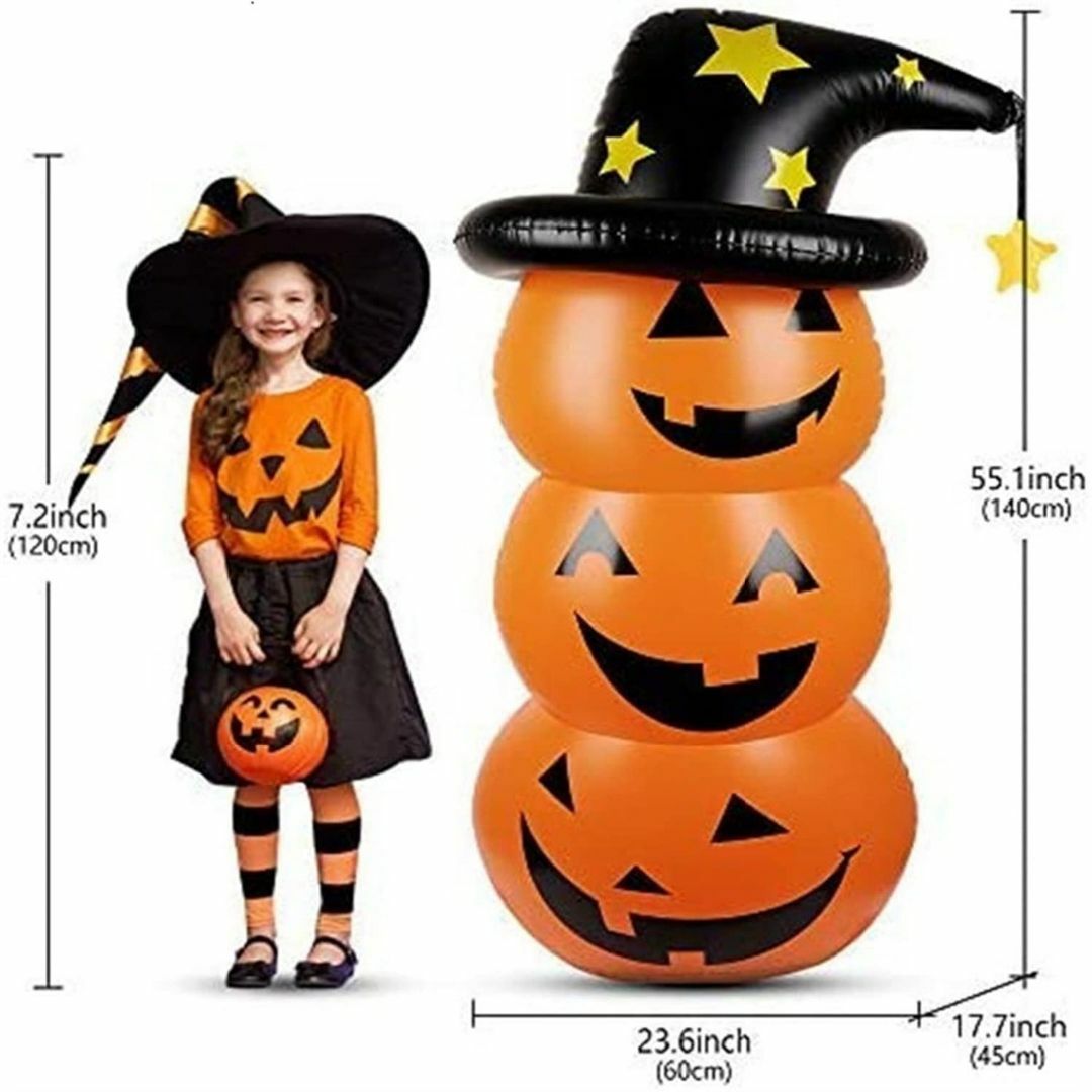 Blsummy ハロウィン 飾り付け かぼちゃ ロッキング バルーン 風船 装飾 7