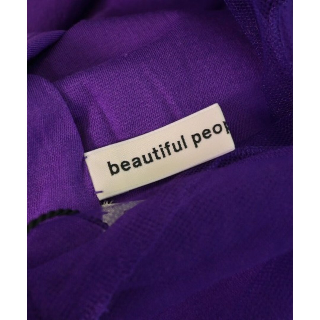 beautiful people(ビューティフルピープル)のbeautiful people タンクトップ 36(S位) 紫 【古着】【中古】 レディースのトップス(タンクトップ)の商品写真