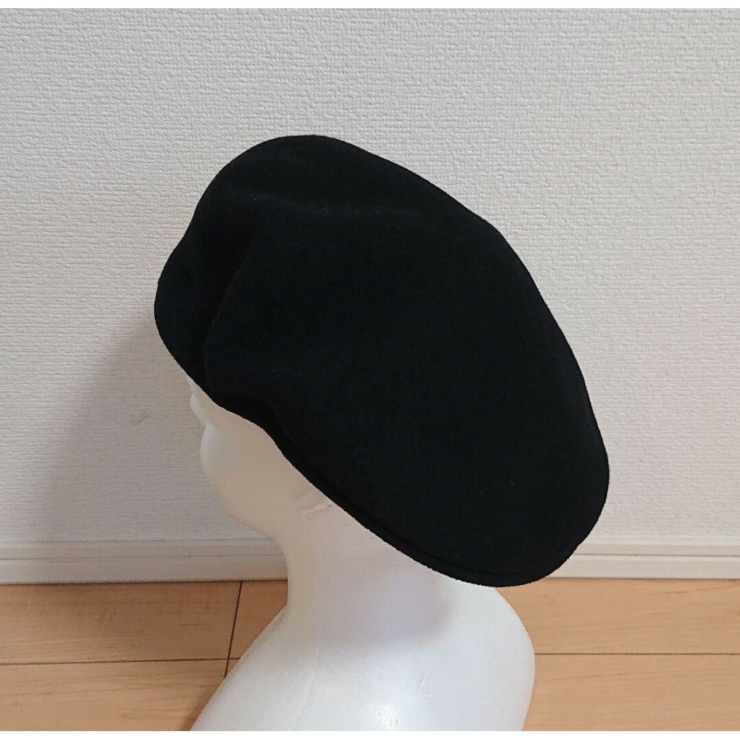 L 新品 KANGOL トロピック ハンチングキャップ ベレー帽 ブラック 黒