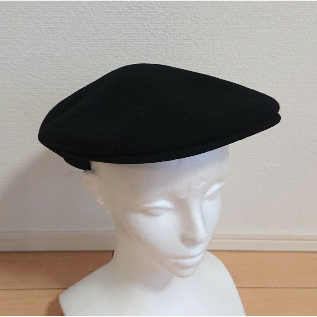 KANGOL(カンゴール)のM 新品 KANGOL WOOL 504 0258BC ハンチングキャップ 黒 メンズの帽子(ハンチング/ベレー帽)の商品写真