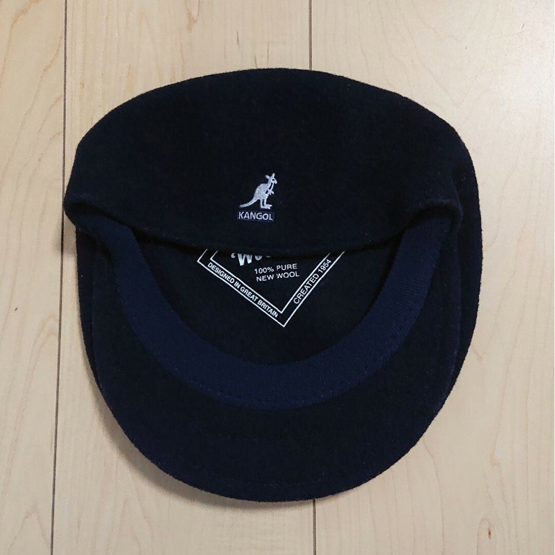 KANGOL(カンゴール)のM 新品 KANGOL WOOL 504 0258BC ハンチングキャップ  紺 メンズの帽子(ハンチング/ベレー帽)の商品写真