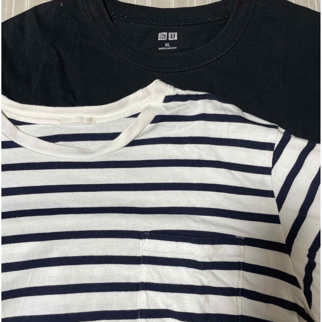 UNIQLO(ユニクロ)のTシャツ（GU.UNIQLO）×2 メンズのトップス(Tシャツ/カットソー(半袖/袖なし))の商品写真