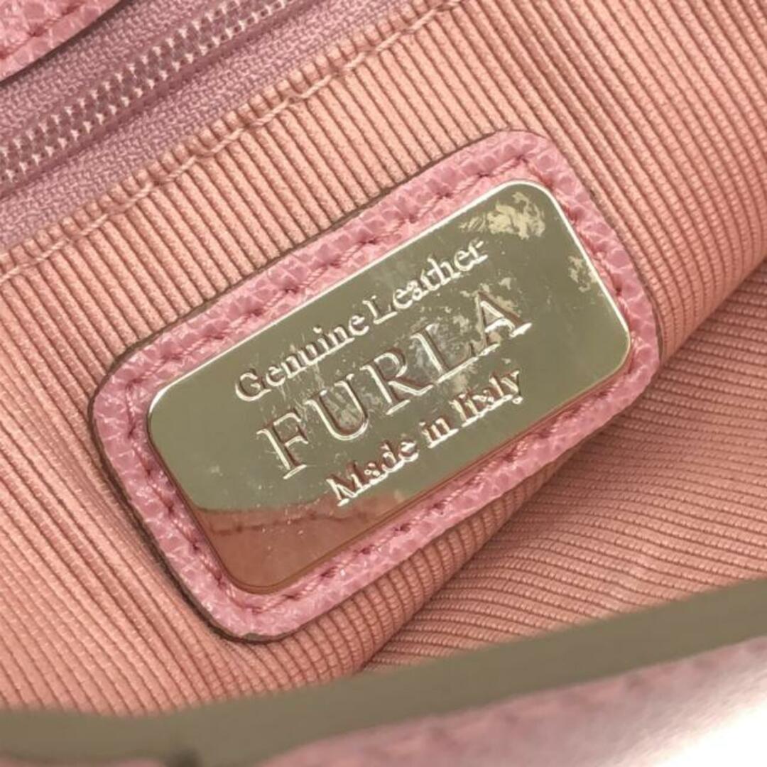 Furla - フルラ ショルダーバッグ ピンク×ボルドーの通販 by ブラン