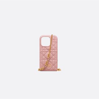 クリスチャンディオール(Christian Dior)の新品 ディオール DIOR CARO IPHONE 14 PROケース ピンク(iPhoneケース)