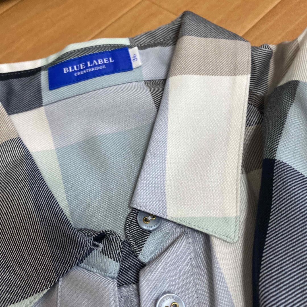 BURBERRY BLUE LABEL(バーバリーブルーレーベル)のブルーレベルシャツ レディースのトップス(シャツ/ブラウス(長袖/七分))の商品写真