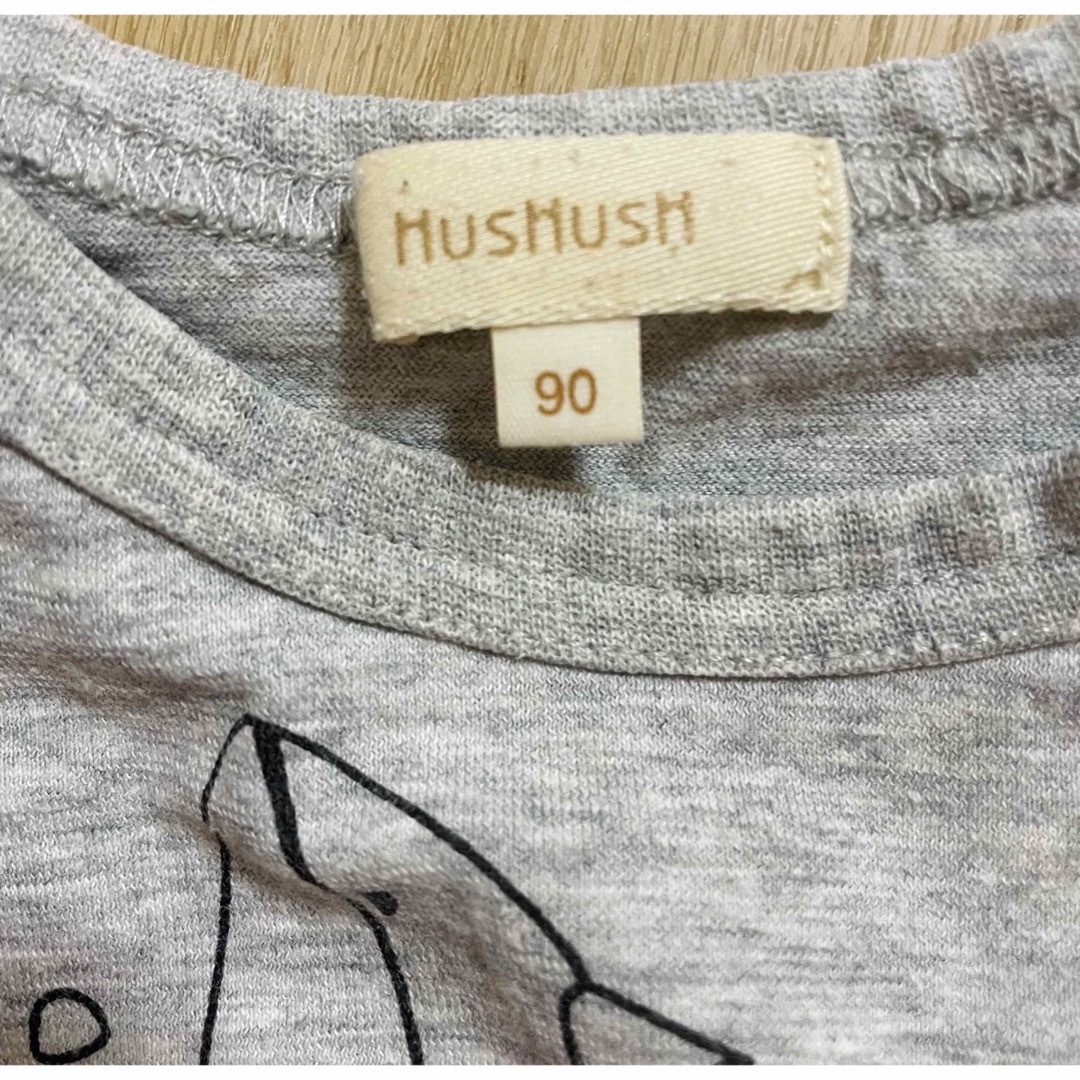 HusHush(ハッシュアッシュ)のベビー　キッズ　男の子　半袖tシャツ　まとめ売り キッズ/ベビー/マタニティのベビー服(~85cm)(Ｔシャツ)の商品写真