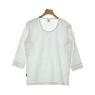 アヴィレックス(AVIREX)のAVIREX アヴィレックス Tシャツ・カットソー L 白 【古着】【中古】(Tシャツ/カットソー(半袖/袖なし))