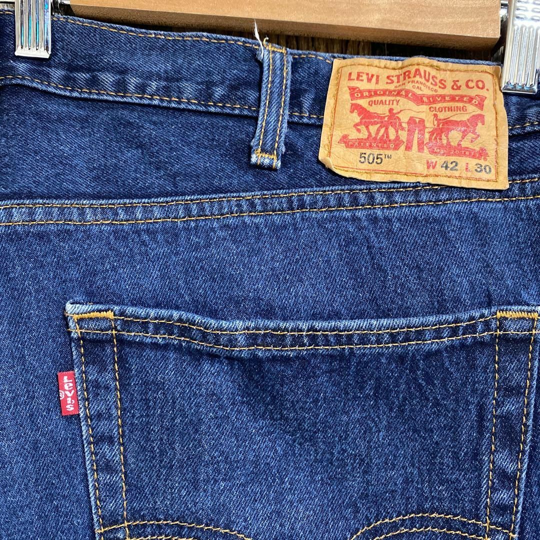 levis メンズ デニム パンツ 505 ストレート ビッグシルエット