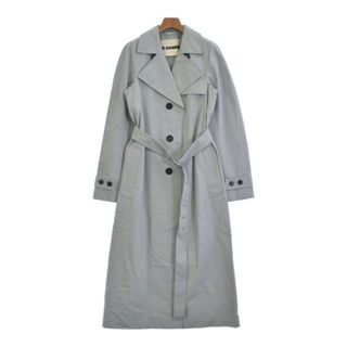 ジルサンダー(Jil Sander)のJIL SANDER ジルサンダー コート 34(XXS位) 水色 【古着】【中古】(その他)