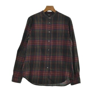 ASPESI - ASPESI カジュアルシャツ 40(M位) 赤x黒xカーキ等(チェック