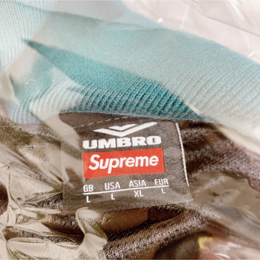 Supreme(シュプリーム)のL 黒 シュプリーム アンブロ トラックジャケット Supreme Umbro  メンズのジャケット/アウター(ナイロンジャケット)の商品写真