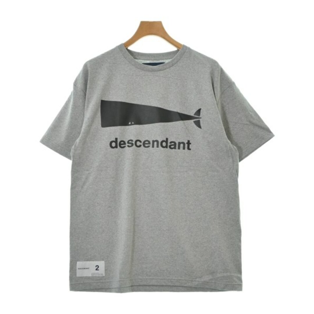 DESCENDANT ディセンダント Tシャツ・カットソー 2(M位) グレー