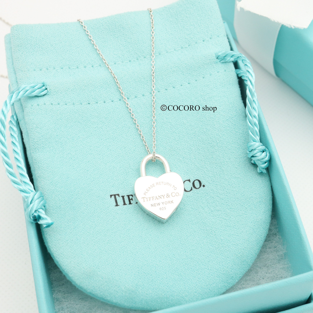 【極美品】TIFFANY&Co. リターントゥ ハート ロック ネックレス