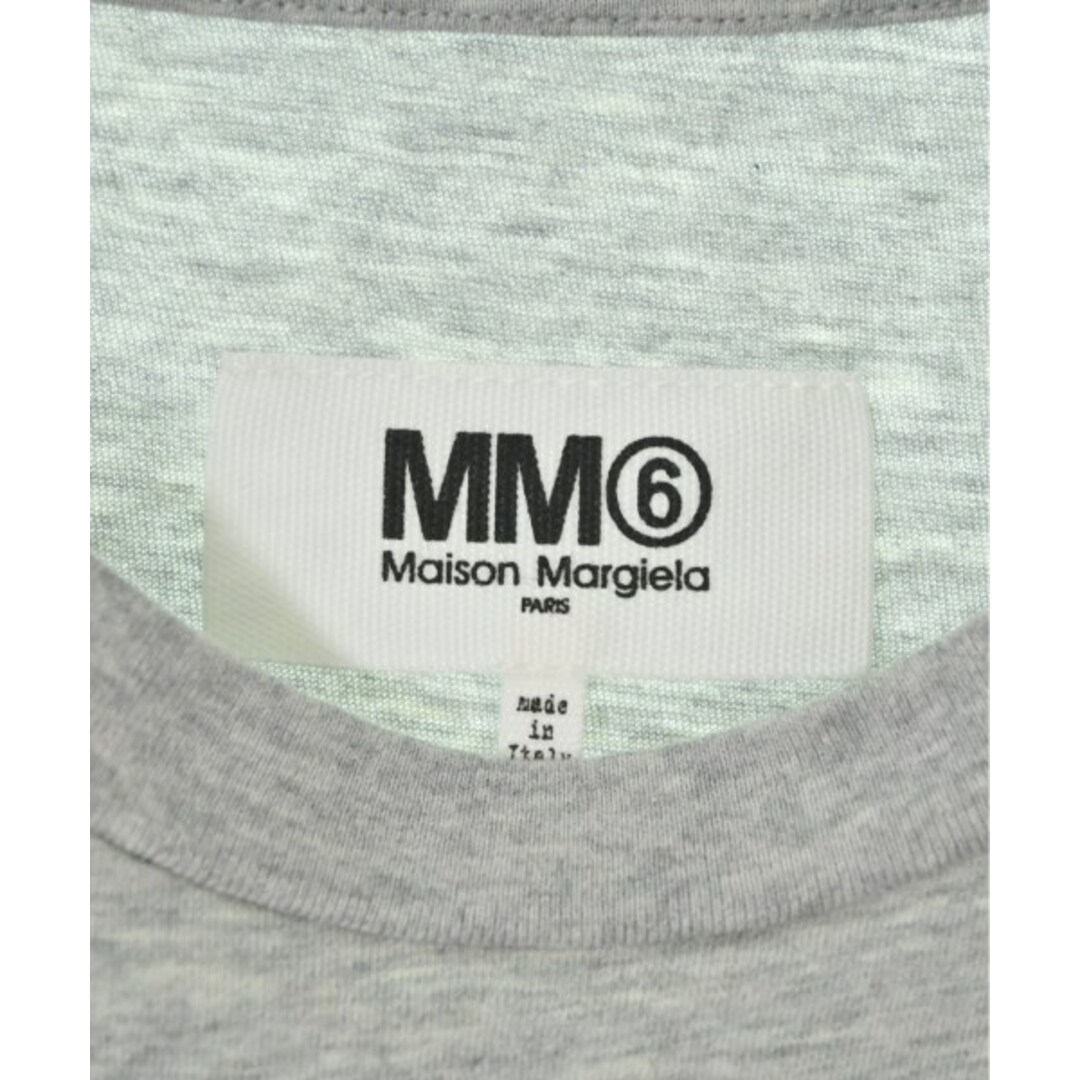 MM6(エムエムシックス)のMM6 エムエムシックス Tシャツ・カットソー S グレー 【古着】【中古】 レディースのトップス(カットソー(半袖/袖なし))の商品写真