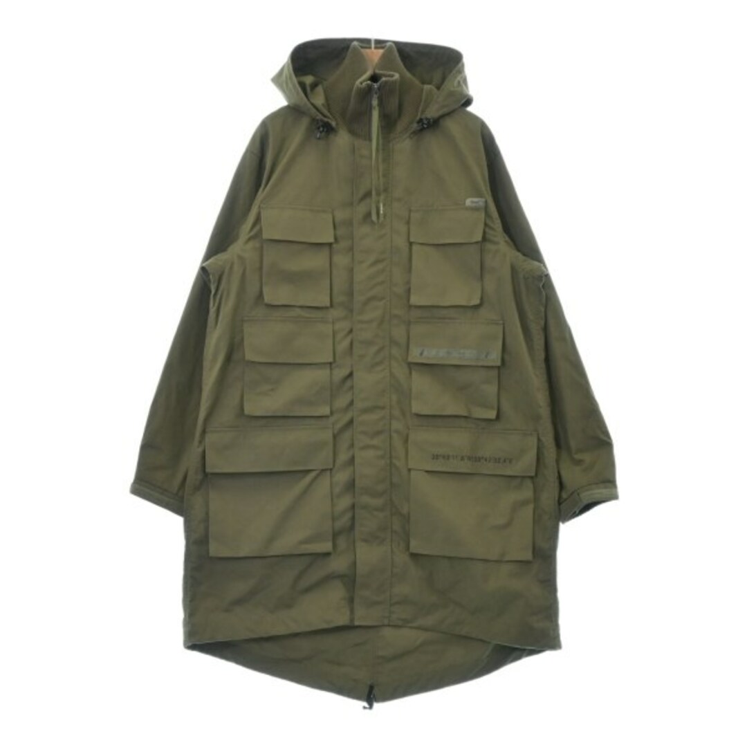 WTAPS ダブルタップス モッズコート 01(S位) カーキ 【古着】【中古 ...