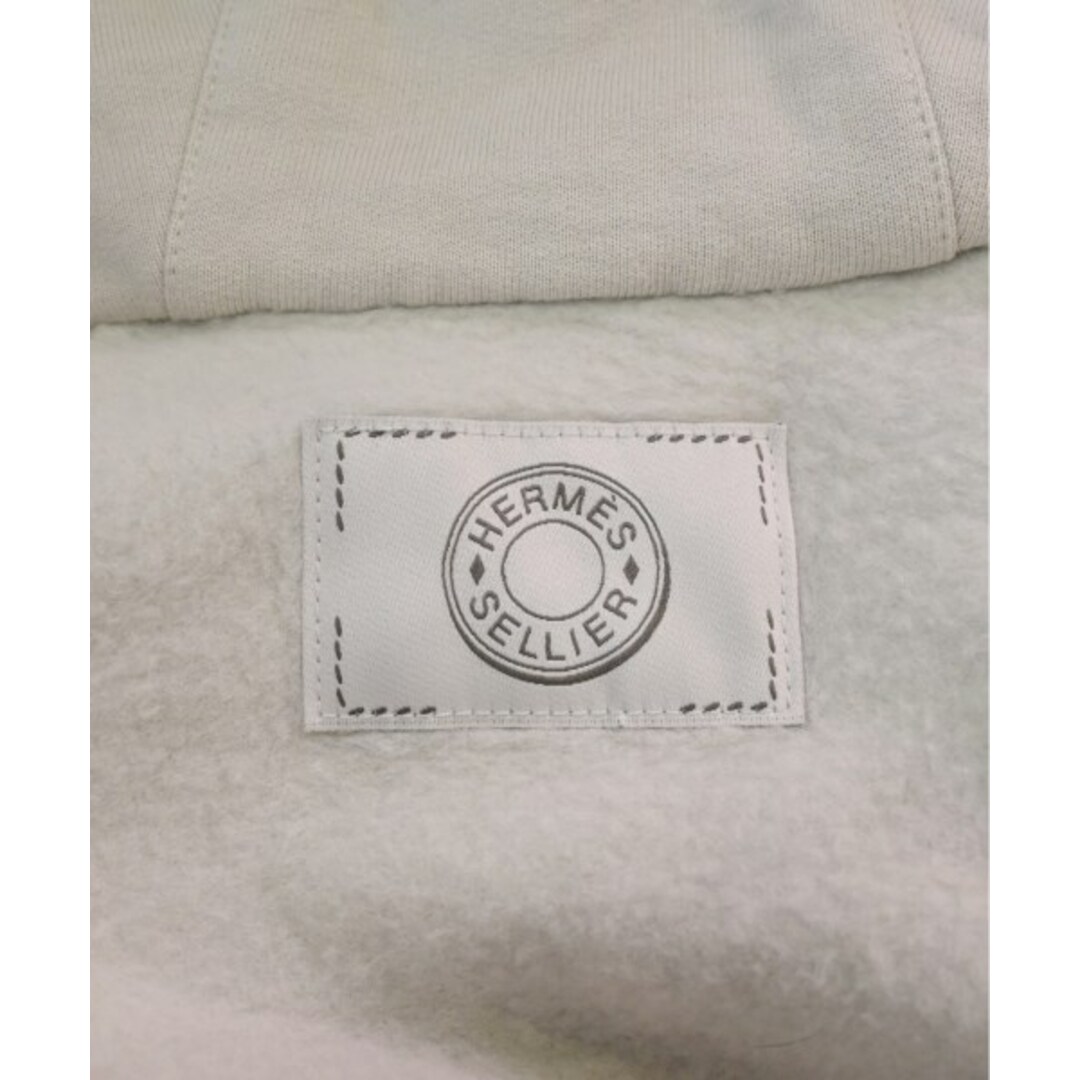 Hermes - HERMES エルメス パーカー M ベージュ 【古着】【中古】の