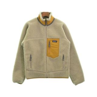 パタゴニア(patagonia)のpatagonia パタゴニア ブルゾン S ベージュx黄 【古着】【中古】(その他)