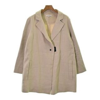 カルヴェン(CARVEN)のCARVEN カルヴェン コート（その他） 34(XXS位) ベージュx黒 【古着】【中古】(その他)